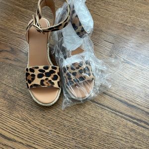 Brand New J Crew still wrapped espadrilles size7